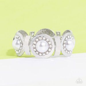 Summer Serenade White Stretch Bracelet
